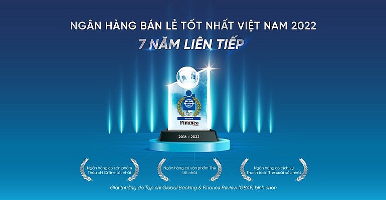 VietinBank là “Ngân hàng bán lẻ tốt nhất Việt Nam” 7 năm liên tiếp